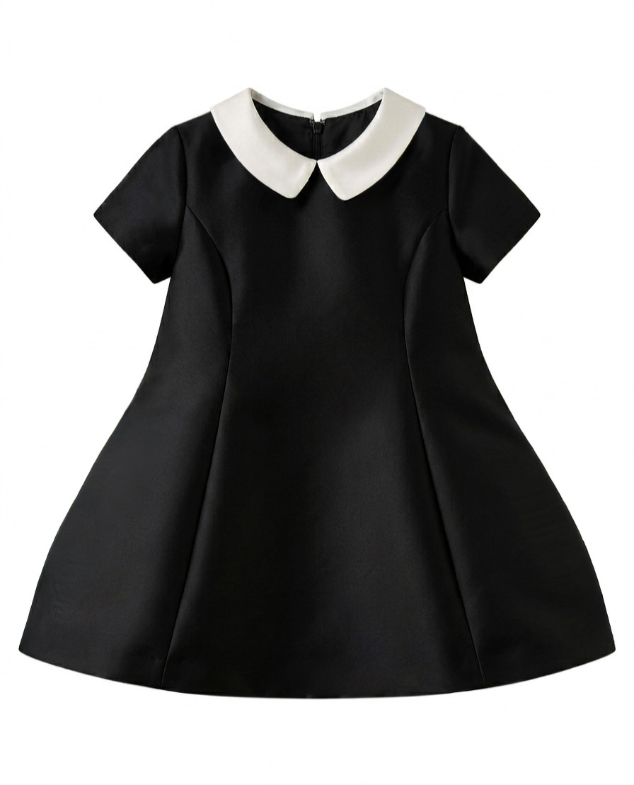 Black Collar dress【サイズ１号/70~85/1~2歳用】