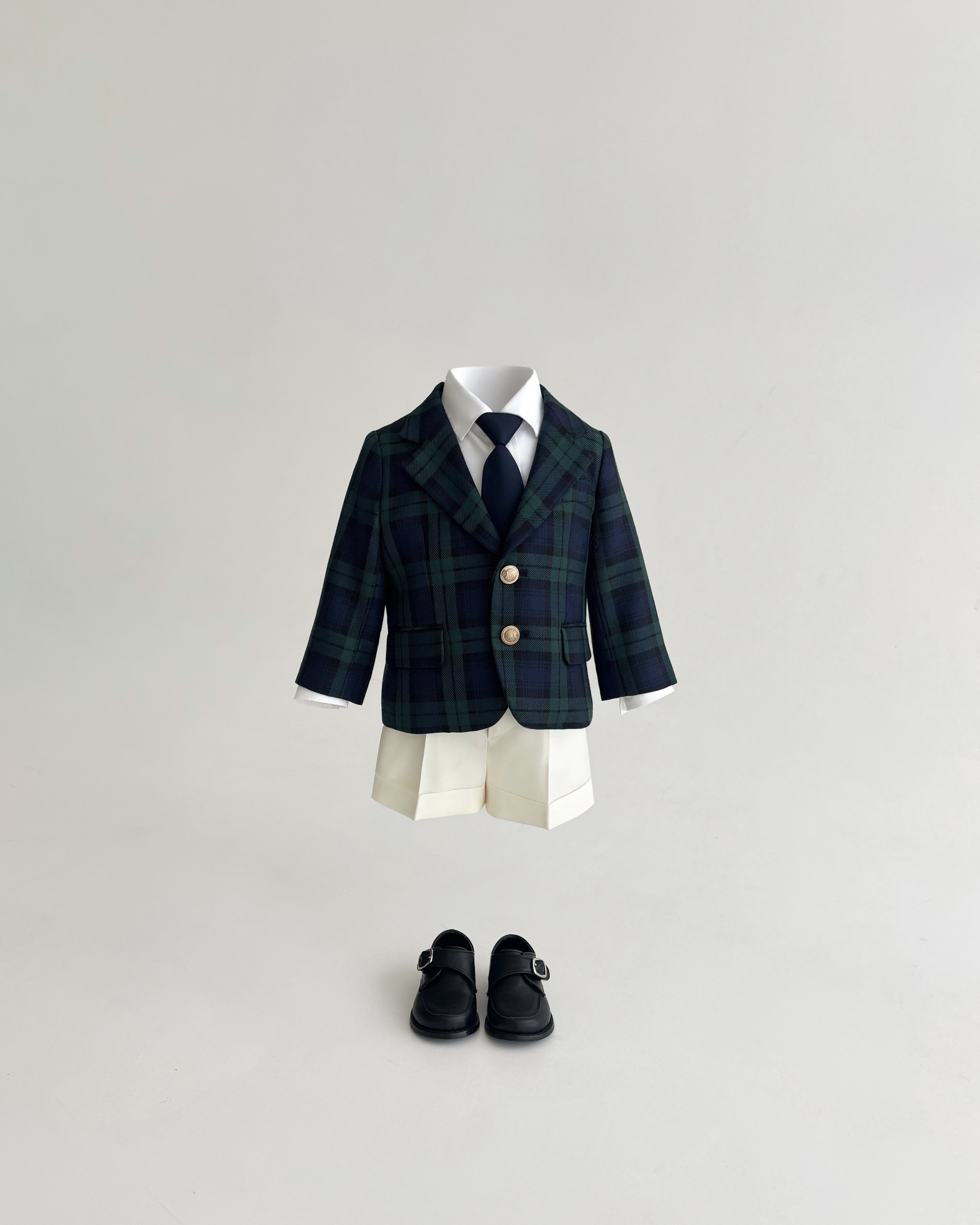 TARTAN CHECK SEPARATES SUIT【サイズ80/1~2歳用】