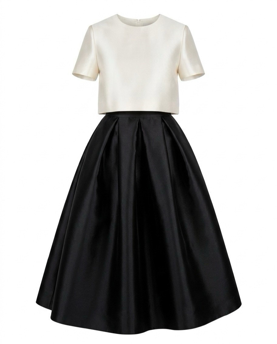 Two Piece Dress【サイズ55／9号、S～M相当】